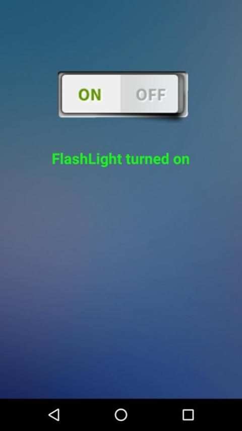 Flashlight on Clap screenshot 2