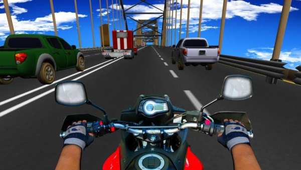 Гонки Moto трафика Rider 2016 скриншот 3