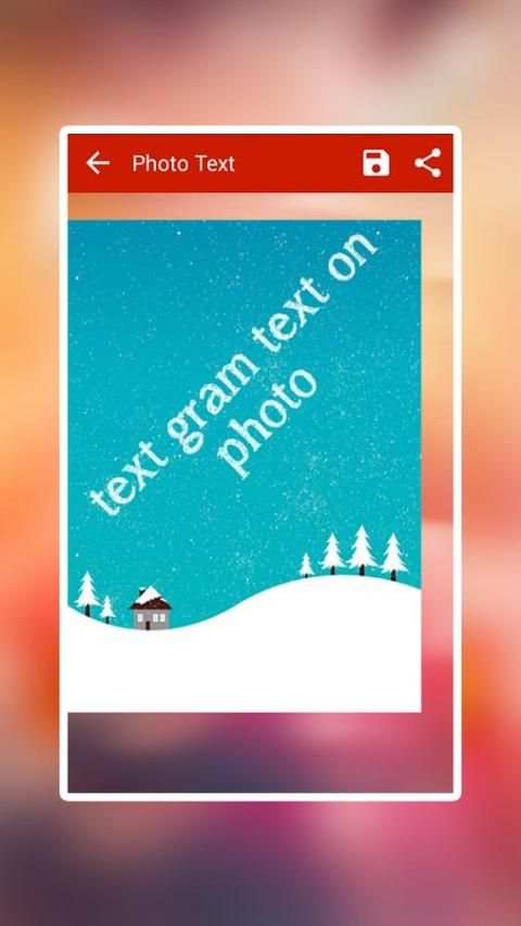Photo Text - Text on pictures screenshot 2
