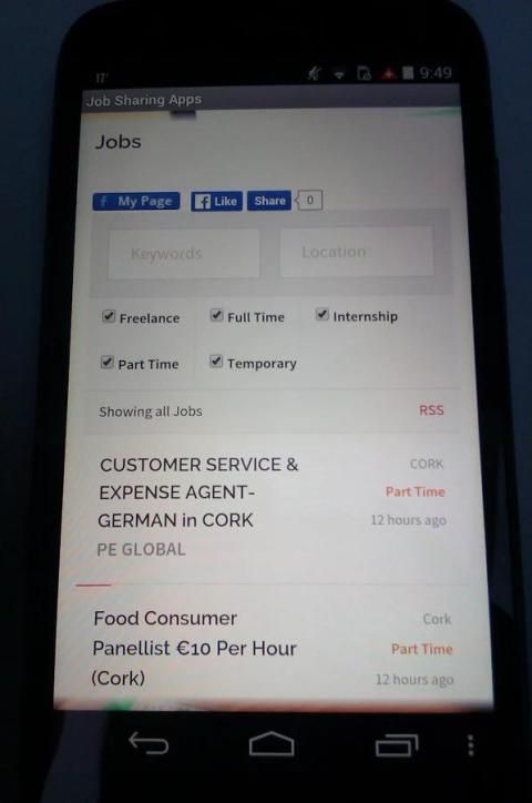Job Sharing Apps 10 تصوير الشاشة