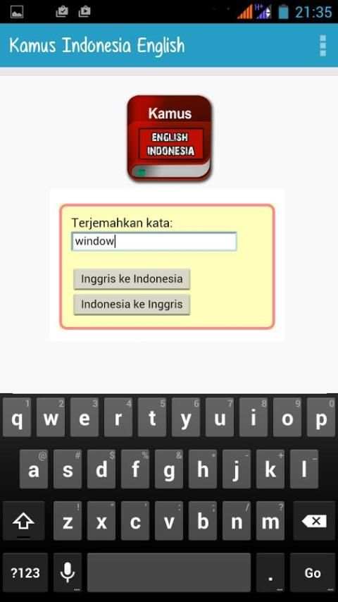 Kamus Indonesia English скриншот 2