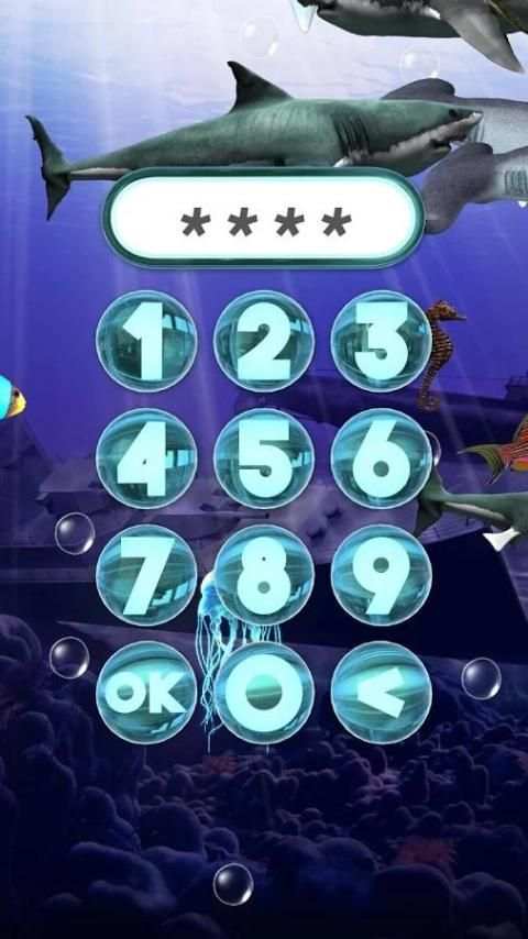 Hiu mengunci layar. screenshot 3