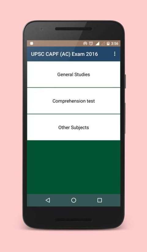 UPSC CAPF (AC) Exam 2016 screenshot 1