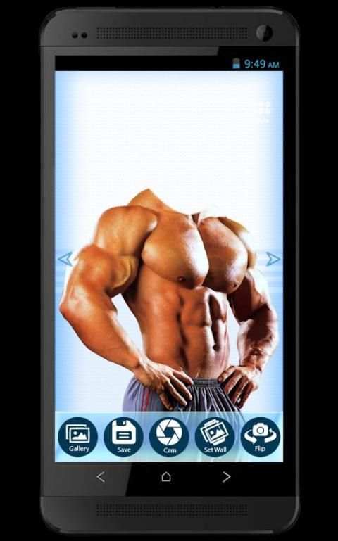 Body Builder Photo Suit स्क्रीनशॉट 2