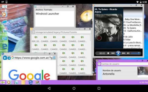 Windroid Launcher (Free) screenshot 10