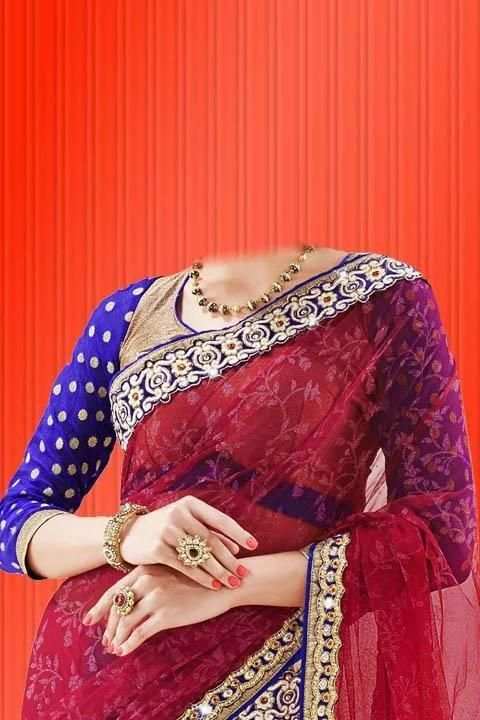 Woman Saree Photo Maker Camera screenshot 1