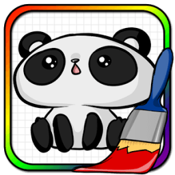 ikon Animals Anime Coloring Book