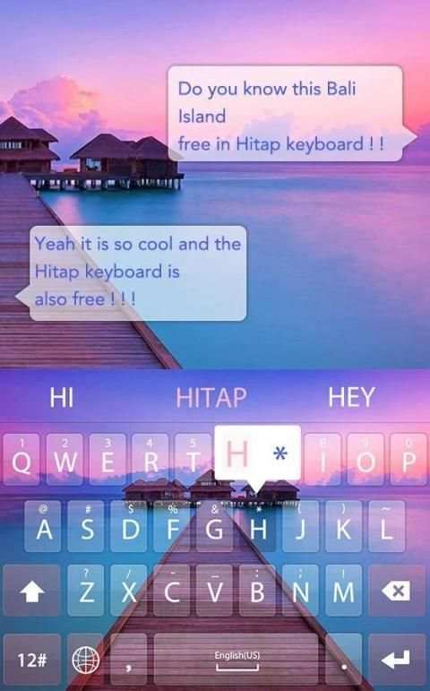Baliisland for Hitap Keyboard स्क्रीनशॉट 2