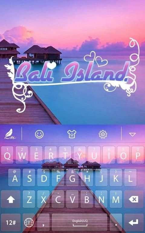 Baliisland for Hitap Keyboard स्क्रीनशॉट 1