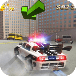 Crazy Speed Police Car Driver أيقونة