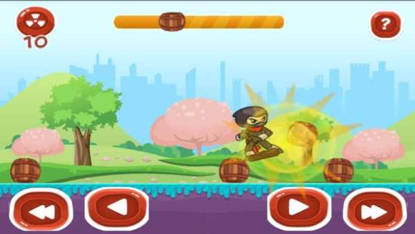 Ninja King Rush скриншот 3