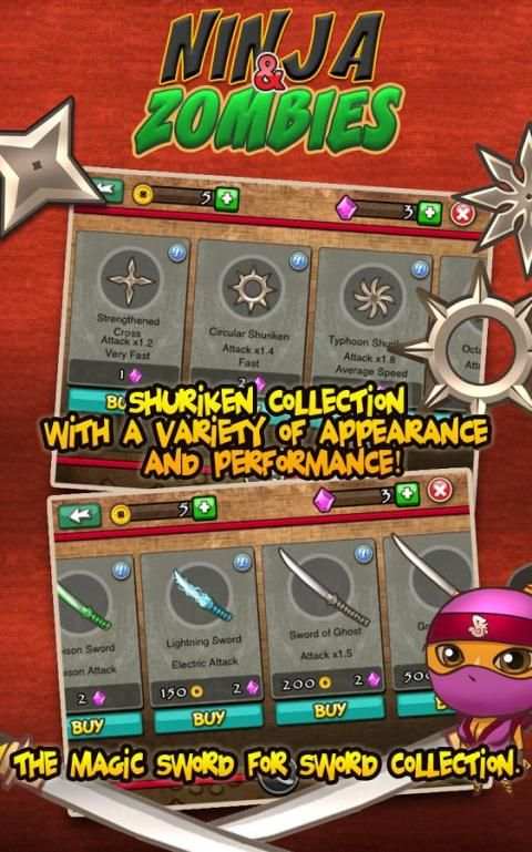 Ninja and Zombies screenshot 8