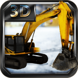 Snow Excavator Simulator 3D أيقونة
