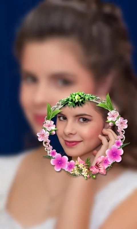 Flower PIP Photo frames 6 تصوير الشاشة
