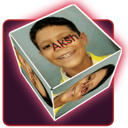 My Photo Name Cube 3D LiveWP आइकन