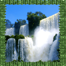 Waterfall 3D Live Wallpaper أيقونة