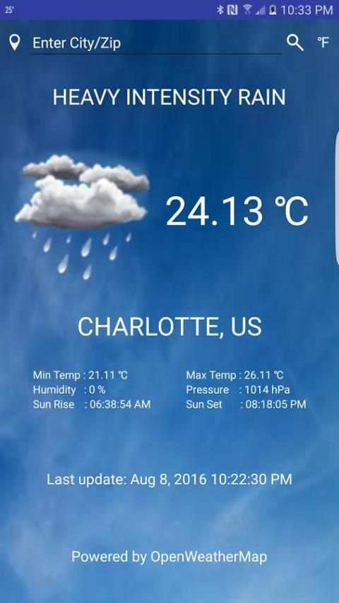 Weather Now screenshot 1