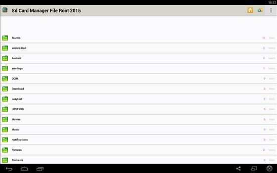 Sd Card Manager File Root 2015 скриншот 1