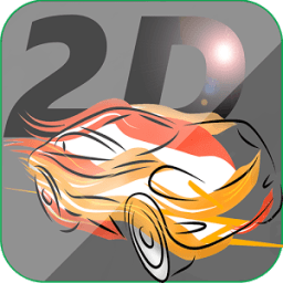 Jump car 2D أيقونة