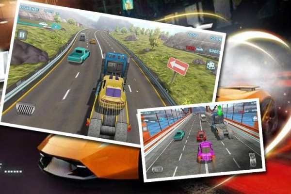 Turbo Nitro Traffic Car 5 تصوير الشاشة