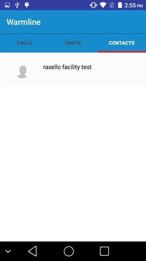 WARM LINE CMS screenshot 5