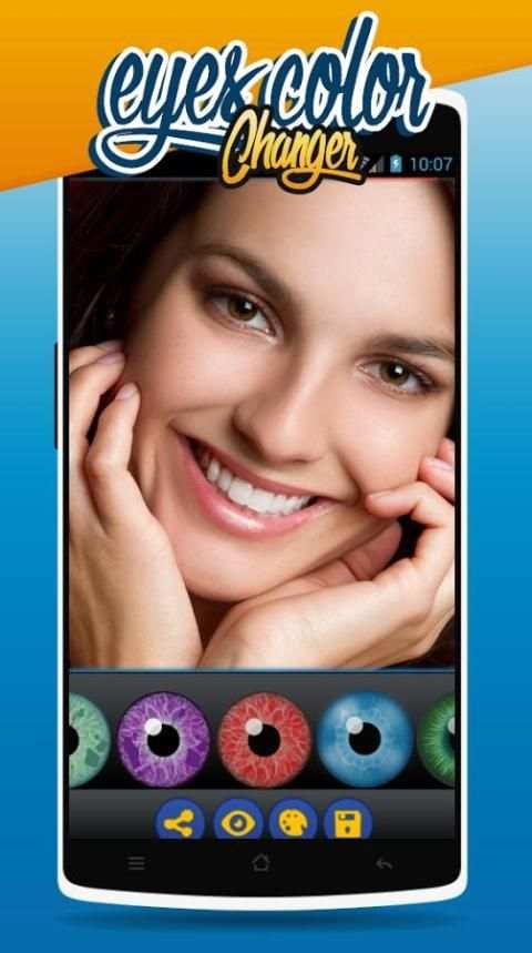 Eyes Color Changer скриншот 2