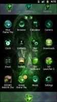 Green Flame GO theme screenshot 2