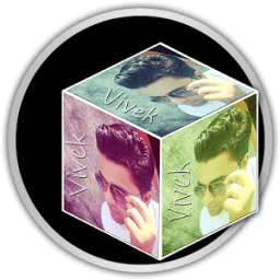 3D Photo Name Cube LiveWP icon