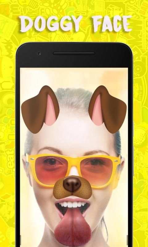 Cute Face Camera Effect 3 تصوير الشاشة