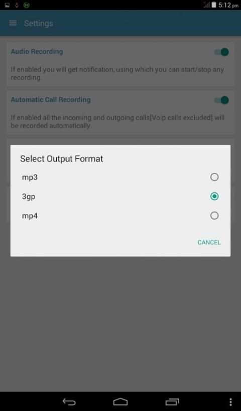 Any Audio Recorder स्क्रीनशॉट 7