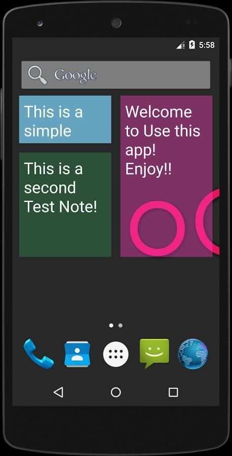 CT Note + Widget скриншот 4