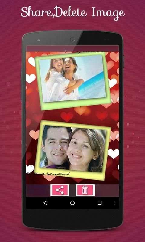 Couple Square Photo Frames स्क्रीनशॉट 4