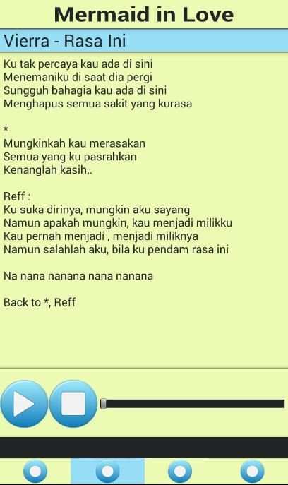 Lagu Mermaid in Love Lengkap 2 تصوير الشاشة