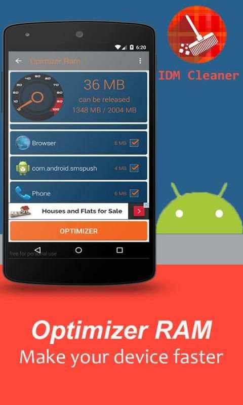 IDM Cleaner ( Speed Booster ) screenshot 4