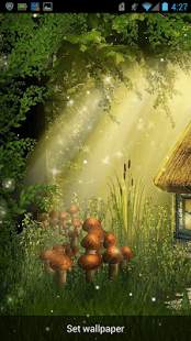 Fireflies Live Wallpaper स्क्रीनशॉट 2