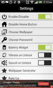 OS 8 LockScreen screenshot 1