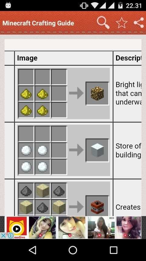 Guide Crafting Minecraft स्क्रीनशॉट 3