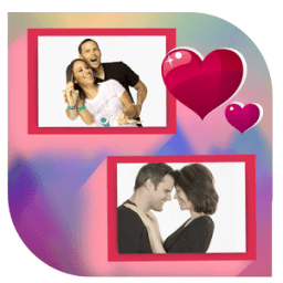 Couple Square Photo Frames आइकन