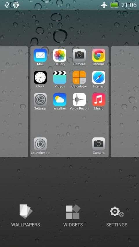 Launcher for iOS (iPhone look) скриншот 3
