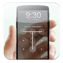 Transparent Pattern Lock icon