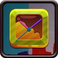 Candy Clock Live Wallpaper