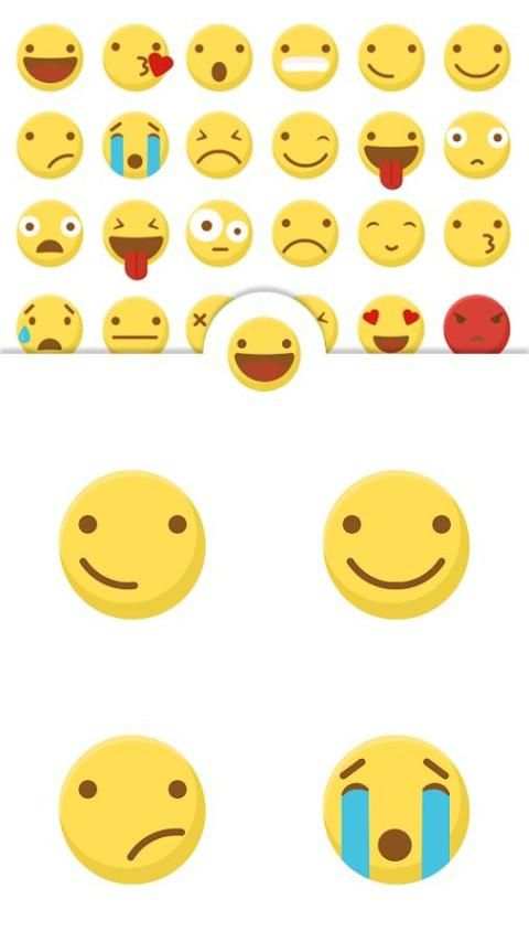 Smiles Emotions Emoji Stickers 6 تصوير الشاشة