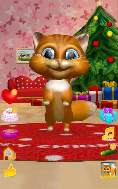 Talking Cat Diana 3D 3 تصوير الشاشة
