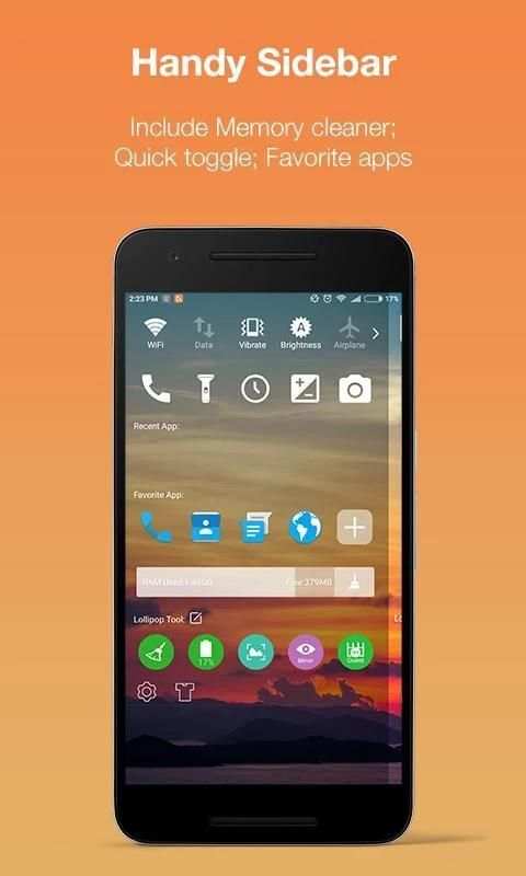 Fast Lollipop Launcher & Theme 3 تصوير الشاشة