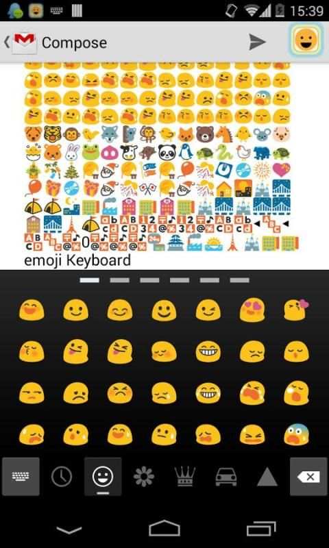 Emoji Keyboard for WhatsApp screenshot 3