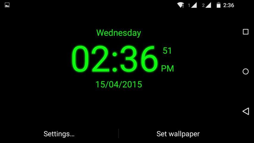 LED Digital Clock screenshot 3