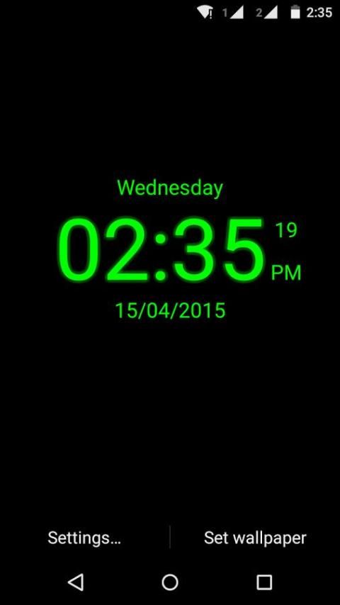 LED Digital Clock स्क्रीनशॉट 8