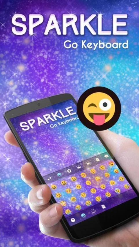 Sparkle GO Keyboard Theme screenshot 4