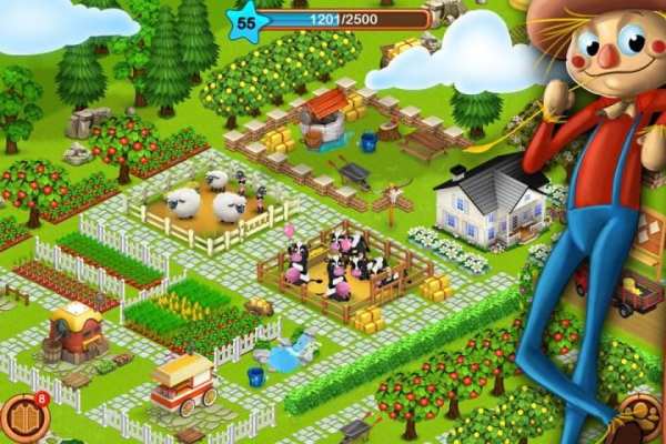 القش ركوب - مزرعة لعبة يوم screenshot 6