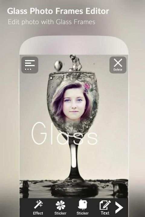 Glass Photo Frames Editor screenshot 6